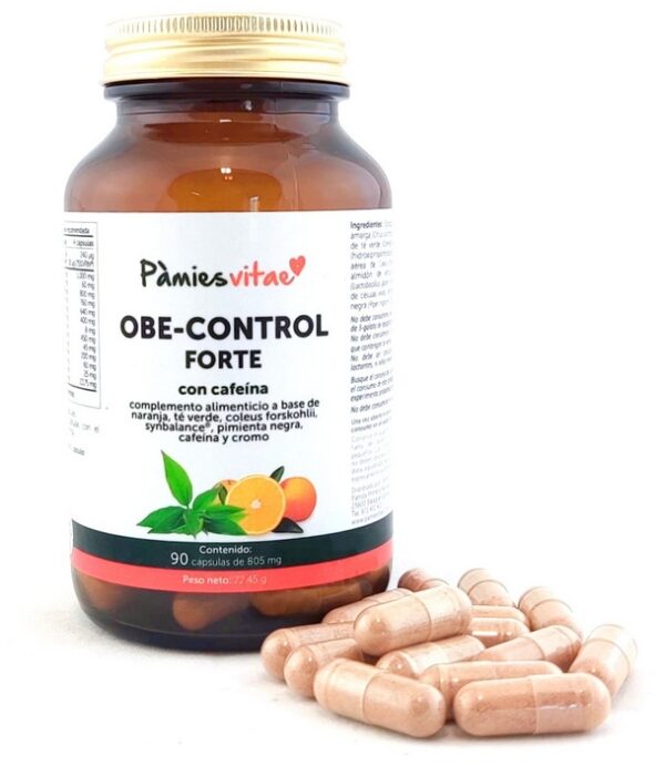 OBE-CONTROL Forte PV (90 cápsulas)
Con cafeina.