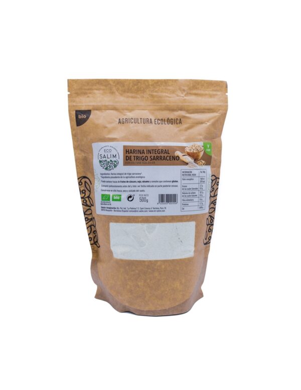 Harina integral de trigo sarraceno (500 g)